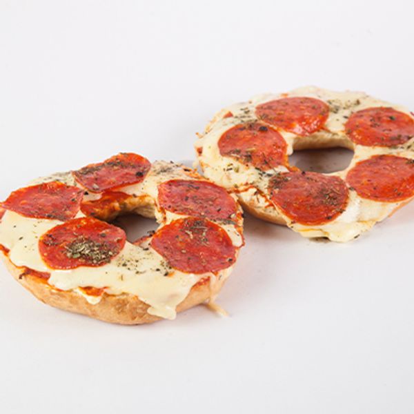 Bagel pizza