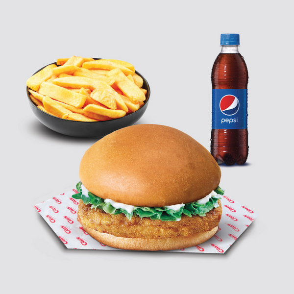 COMBO HAMBURGUESA DE POLLO GUS