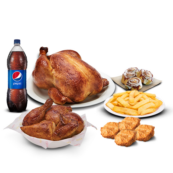 POLLO MAS POLLO COMPLETO