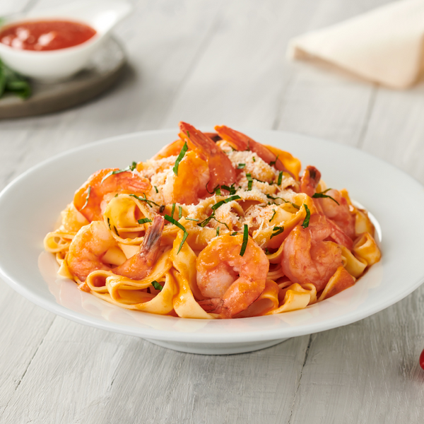 FETTUCCINE CON CAMARÓN