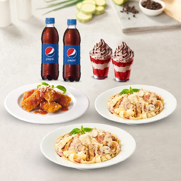 FETTUCCINE POLLO Y CHAMPINON PROMO