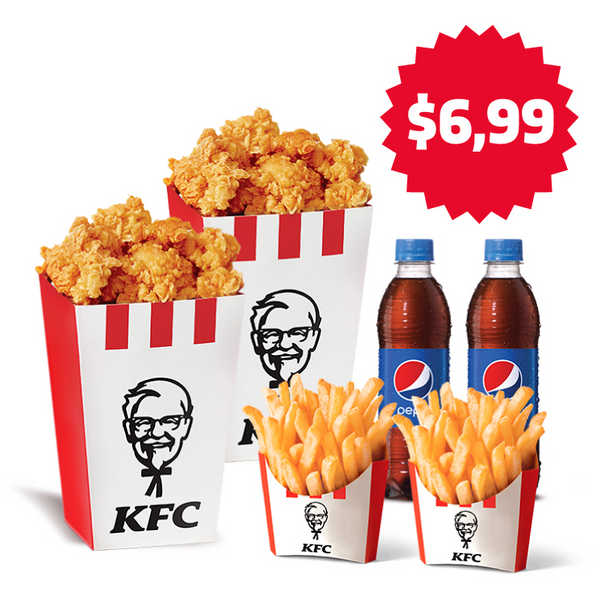 DOS COMBO POP CORN PROMO