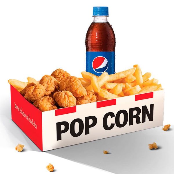 COMBO SNACK BOX POP CORN