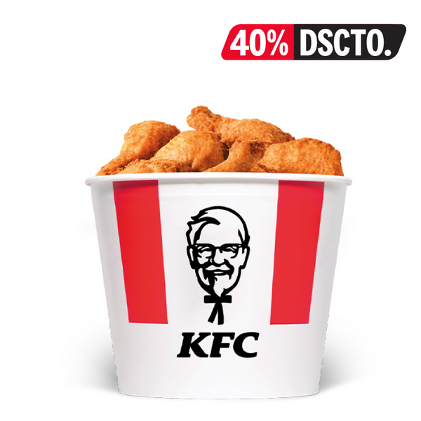 40% OFF 10 PRESAS KFC