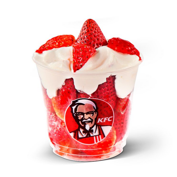 FRUTILLAS CON CREMA
