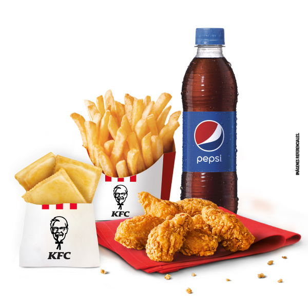 COMBO 6 ALITAS EMPANADAS