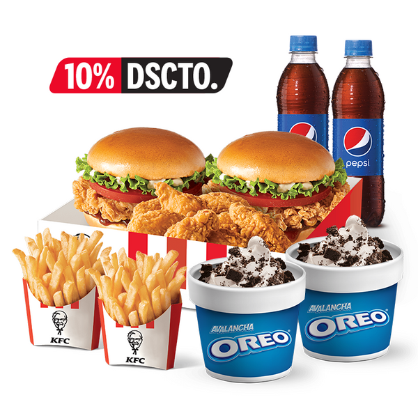 DUO CHICKEN CRUNCH AVALANCHAS