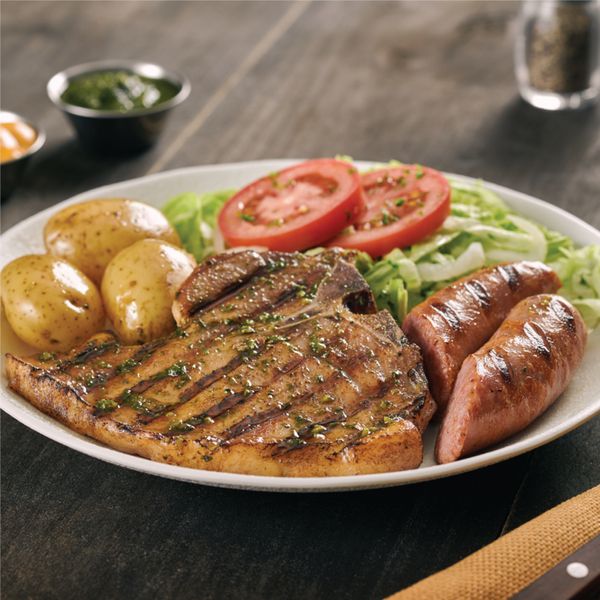 PARRILLADA INDIVIDUAL DE CHULETA