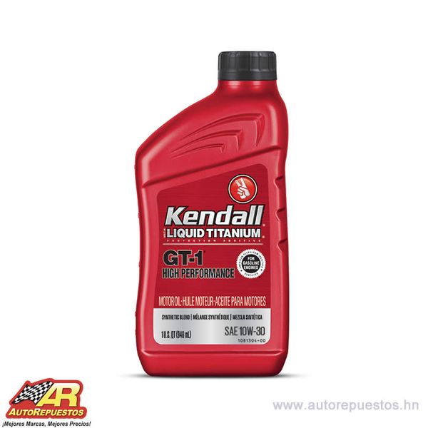 ACEITE 10W30 GT-1 HP TI 1/4 12/CAJA