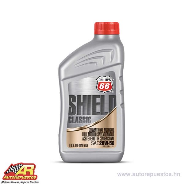 ACEITE 20W50 SHIELD CLASIC ES 1/4 12/CAJ