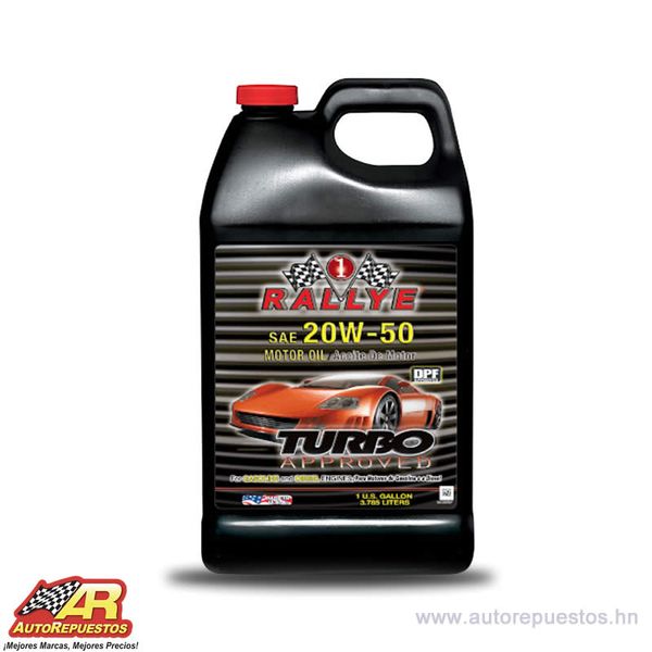 ACEITE 20W50 SL/CF-2 STURBO 1GL. 4/CAJA