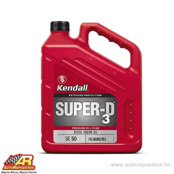 ACEITE SAE50 SUPER-D 3 1GL. 3/CAJA