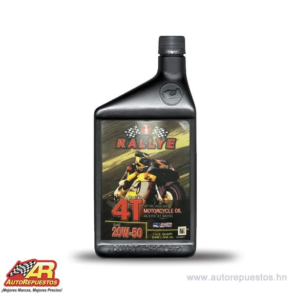 ACEITE 20W50 SUPER 4T MOTO 1/4 12/CAJA