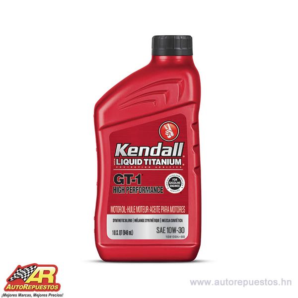 ACEITE 10W30 GT-1 MAX MO TI 1/4 12/CAJA