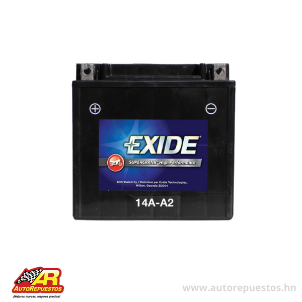 BATERIA 14 AMP 100-400CC 12V. MOTO