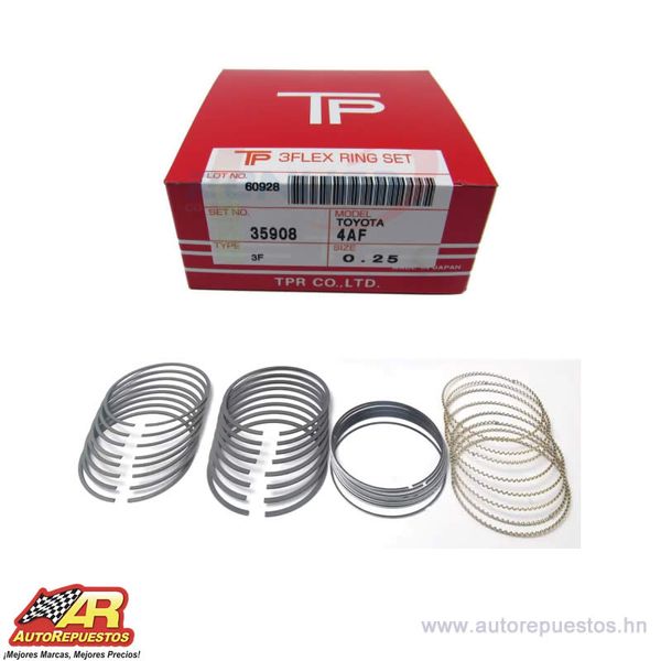 ANILLOS 4D55-4D56T 3"NE 91.1MM 83-