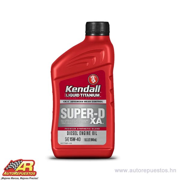 ACEITE 15W40 SUPER-D XA TI CK4 1/4 12/CA