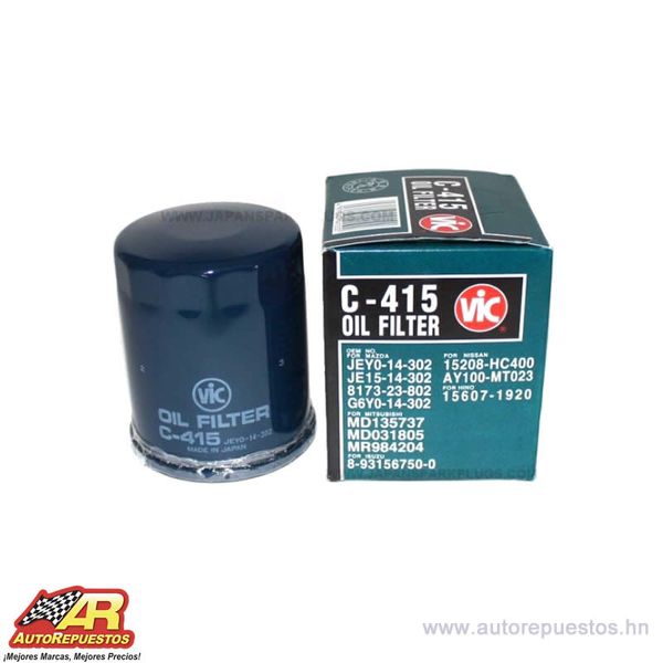 FILTRO C-415 FE/F8-F2/G6/MA/NA/VC -08