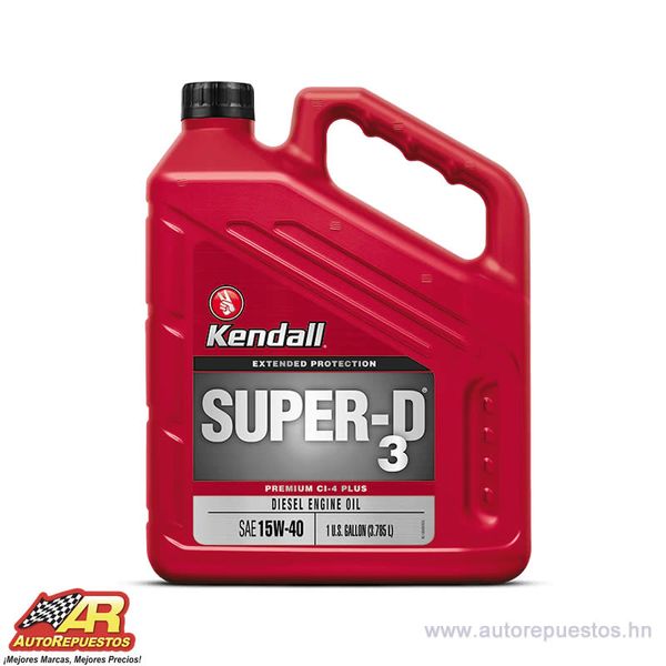ACEITE 15W40 SUPER-D 3 1GL. 3/CAJA