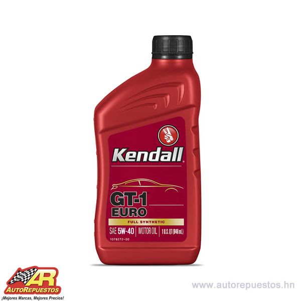 ACEITE 5W40 GT-1 FULL SYN EURO 1/4 12/CA
