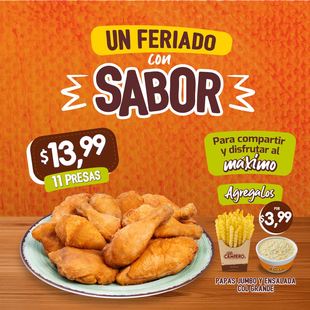 Feriado con sabor
