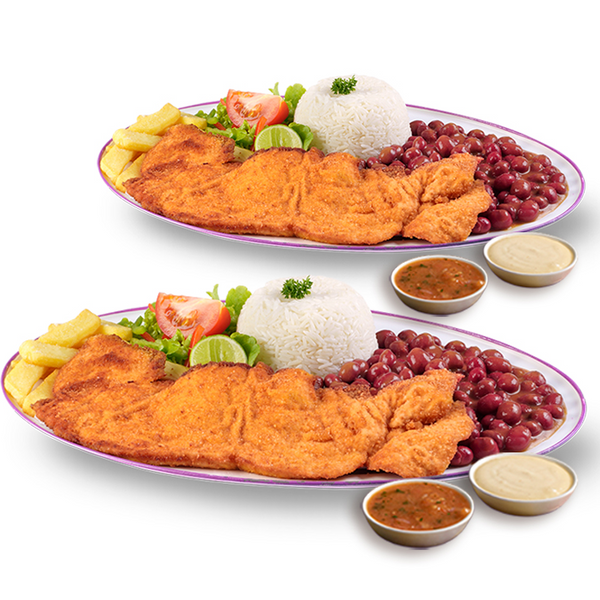2 mega apanada de pollo x $9,99