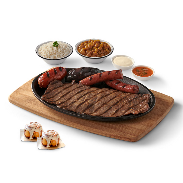 PARRILLADA CASERA CARNE FREJ 2 BITES