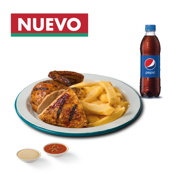 1/4 DE POLLO PARRILLERO