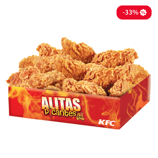 20 Alitas Picantes