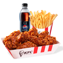 Combo Alitas Bañadas  X 8