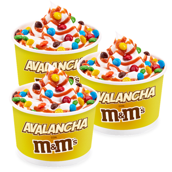 ¡Nuevo! 3 AVALANCHAS M&M