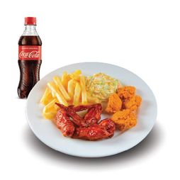 Combo alitas y rancheritos