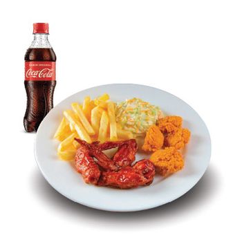 Combo alitas y rancheritos