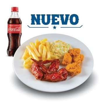 Combo alitas y rancheritos