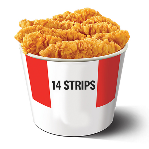 Bucket 14 strip