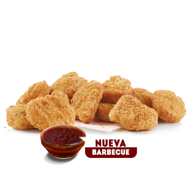 NUGGETS X10 CON BBQ