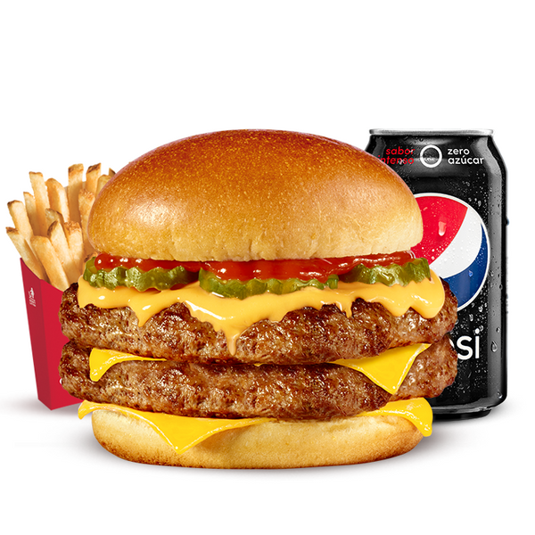 COMBO CHEDDAR MELT DOBLE