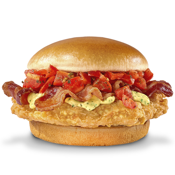 BRUSCHETTA BACON SPICY CHICKEN