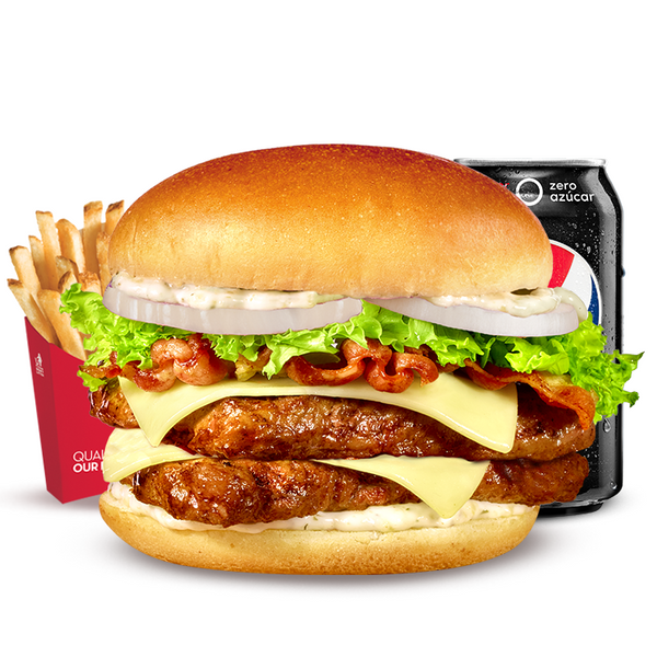 COMBO BACON MOZZARELLA DOBLE